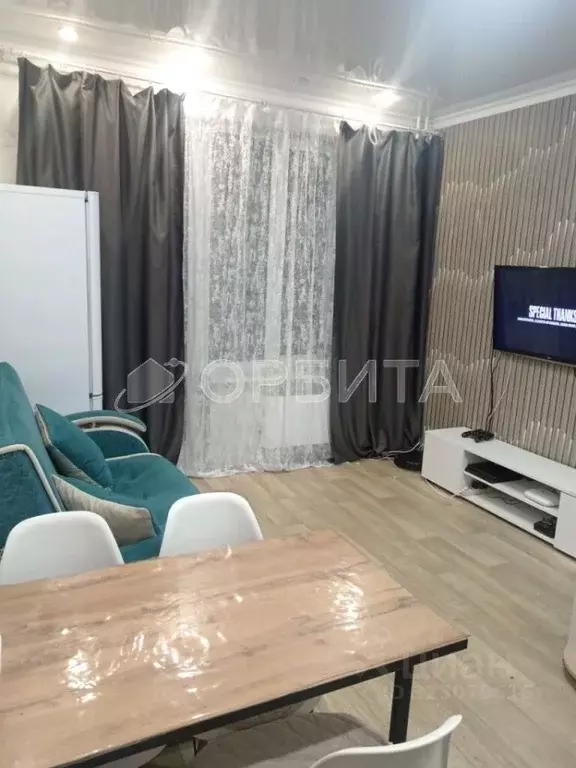 1-к кв. Тюменская область, Тюмень ул. Фармана Салманова, 6 (39.0 м) - Фото 2