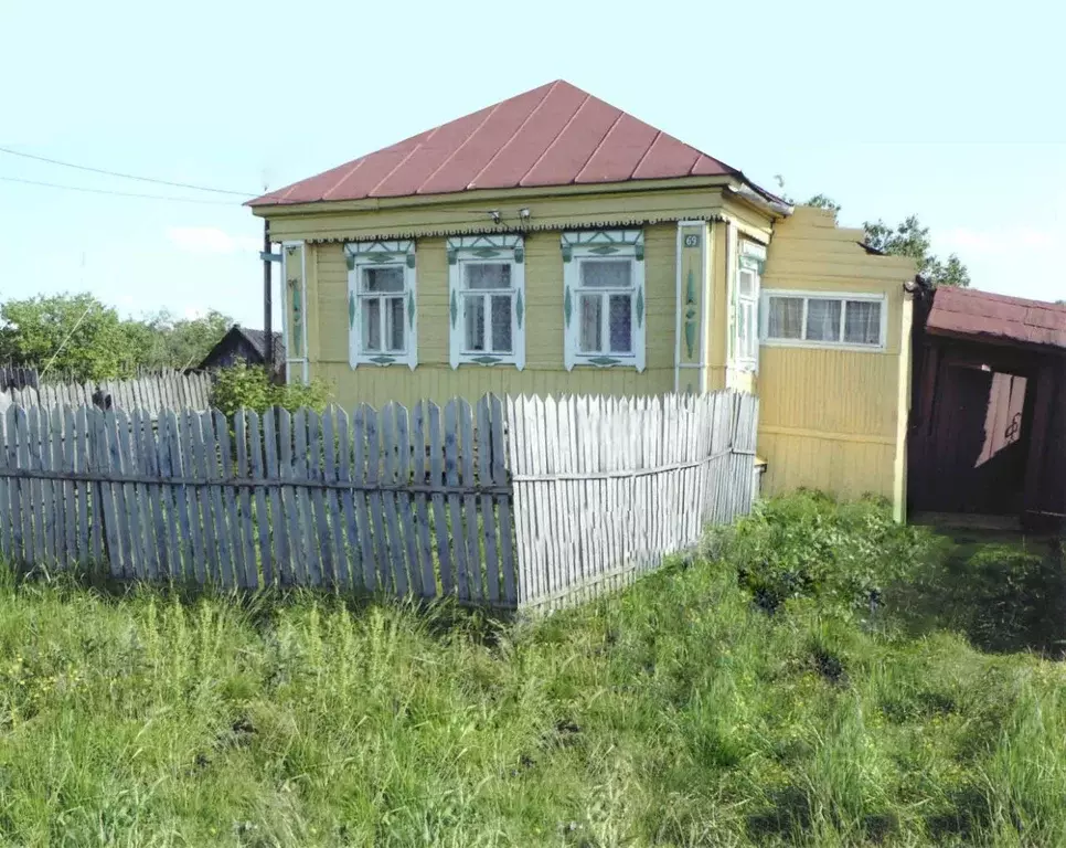 Дом в Рязанская область, Клепиковский район, Тума рп ул. Киряево, 69 ... - Фото 0