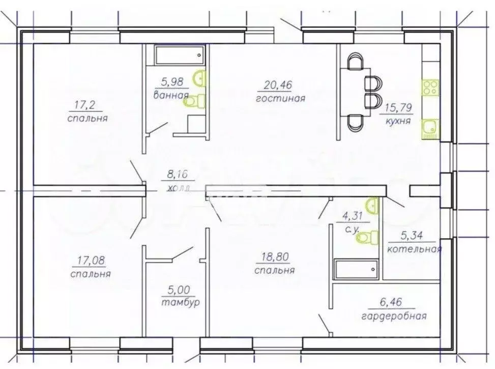 Дом в Томская область, Томский район, Слобода Вольная ДНП ул. ... - Фото 1