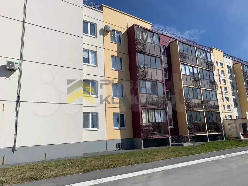 1-к. квартира, 33,5 м, 1/4 эт. - Фото 1