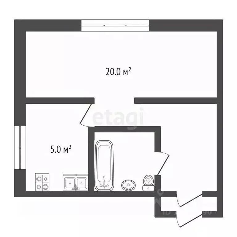 1-к кв. Воронежская область, Воронеж ул. Независимости, 82/2 (48.0 м) - Фото 2