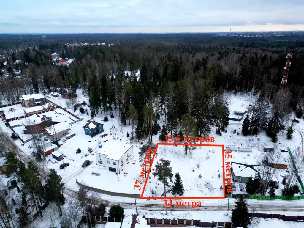 Участок в Ленинградская область, Всеволожский район, Юкковское с/пос, ... - Фото 2