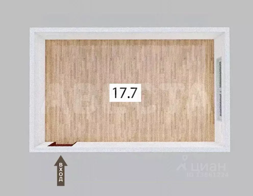 Комната Омская область, Омск ул. 24-я Северная, 212 (17.7 м) - Фото 2