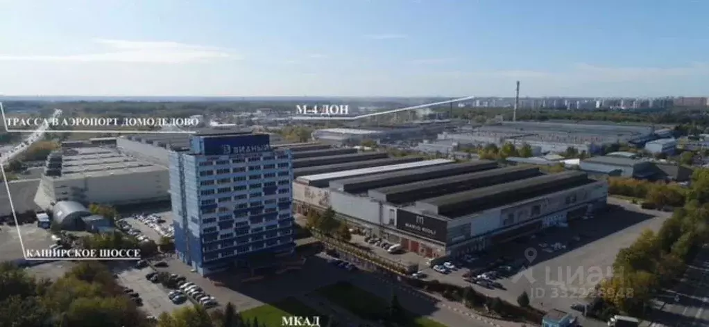 Склад в Московская область, Видное Белокаменное ш., 20 (107 м) - Фото 1