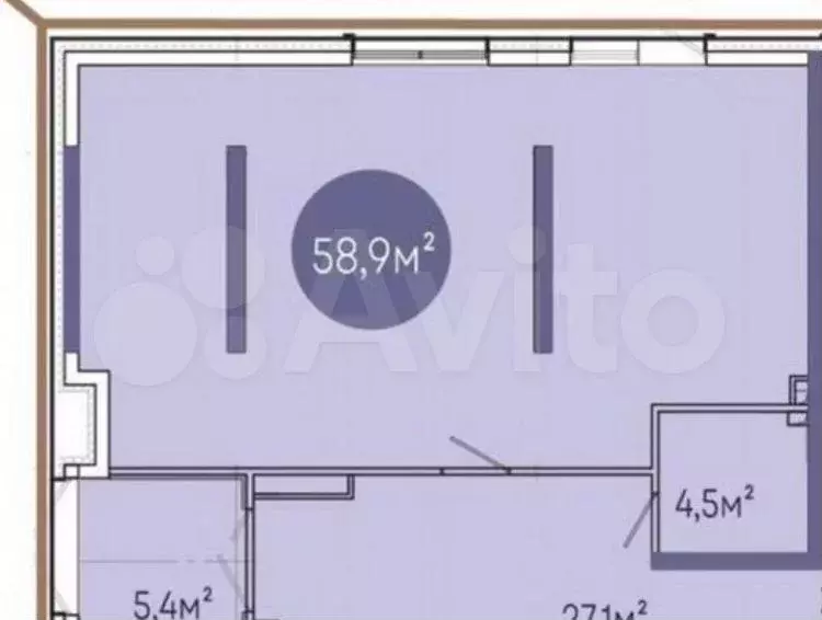 Свободного назначения, 63.4 м - Фото 0