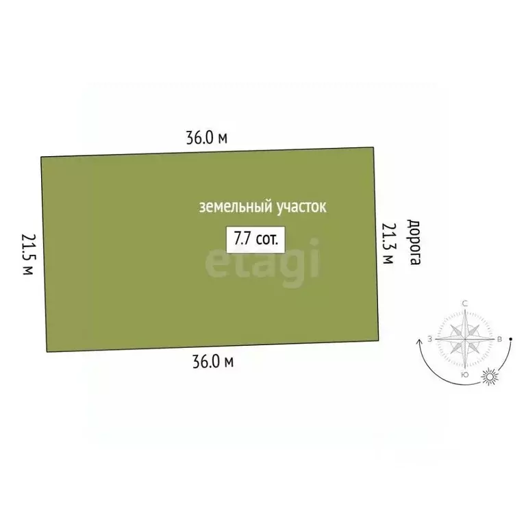 Участок в Тюменская область, Тюмень Грин Парк кп,  (7.7 сот.) - Фото 2