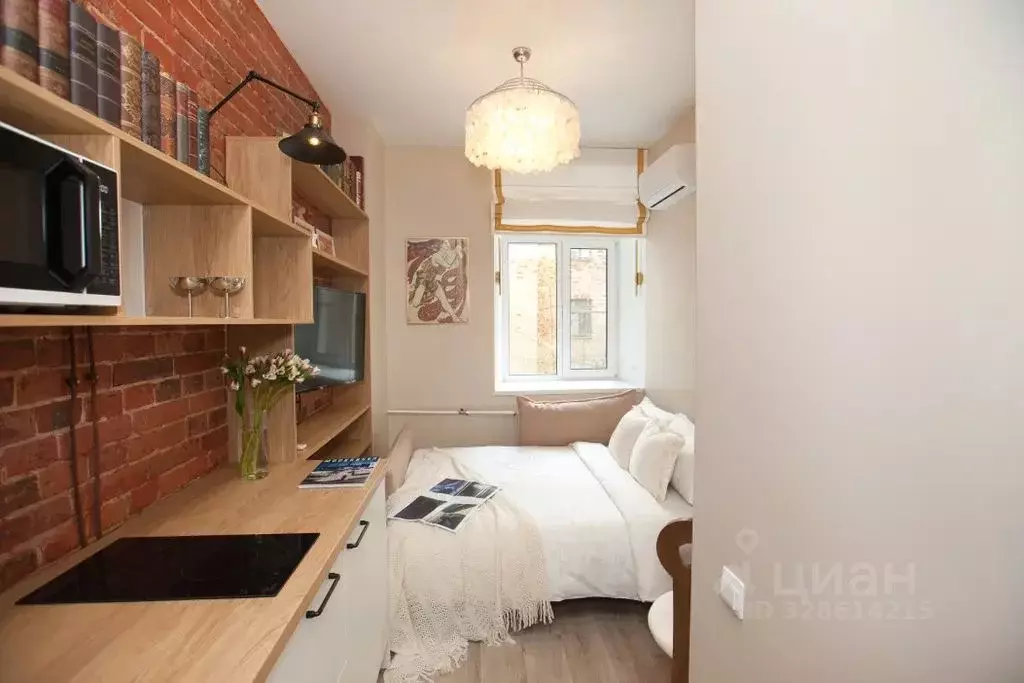 1-к кв. Москва Тверской бул., 19 (19.0 м) - Фото 1