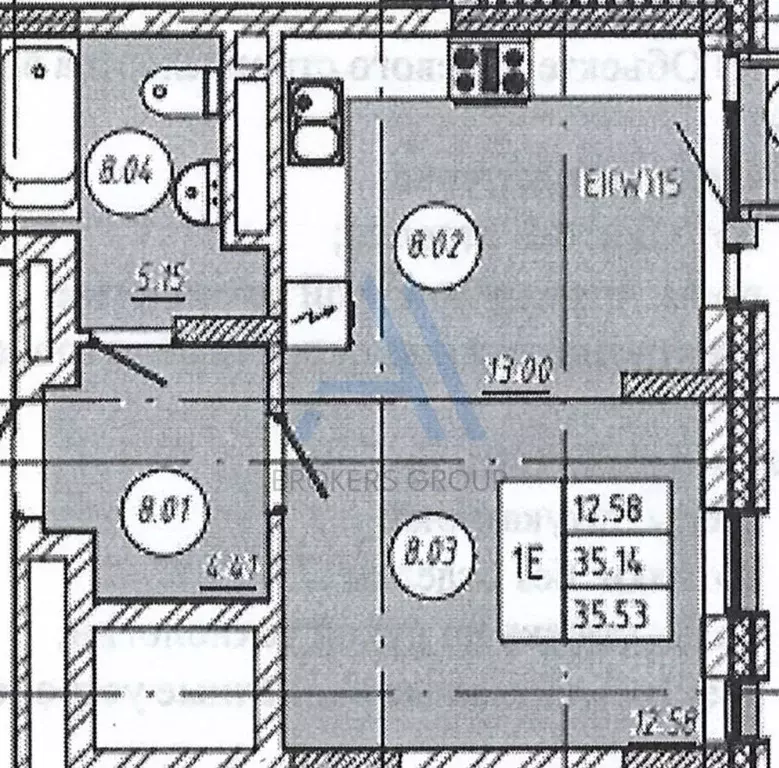 1-к кв. Татарстан, Казань ул. Нариманова, 44 (35.6 м) - Фото 1