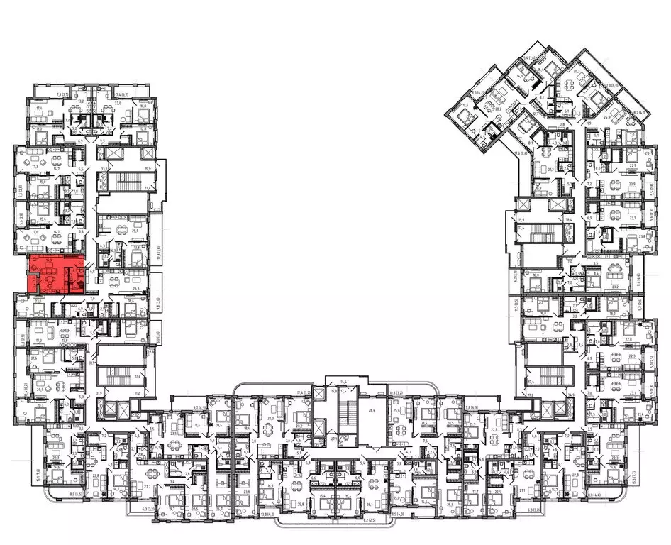 1-комнатная квартира: Калининград, улица Молодой Гвардии, 34 (40.6 м) - Фото 1