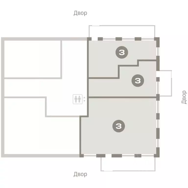 3-к кв. Свердловская область, Екатеринбург Эльмаш жилрайон, пер. ... - Фото 2