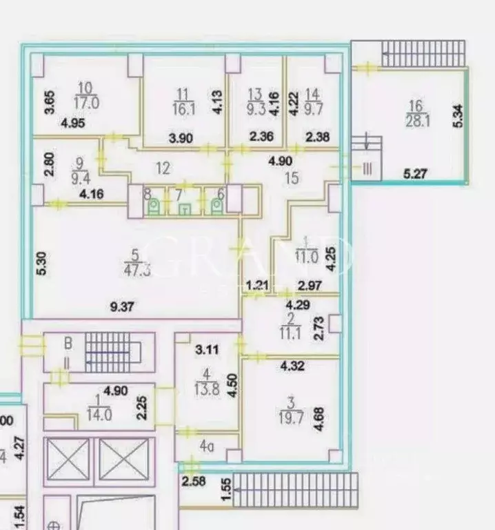 Помещение свободного назначения в Москва ул. Новый Арбат, 16 (223 м) - Фото 2