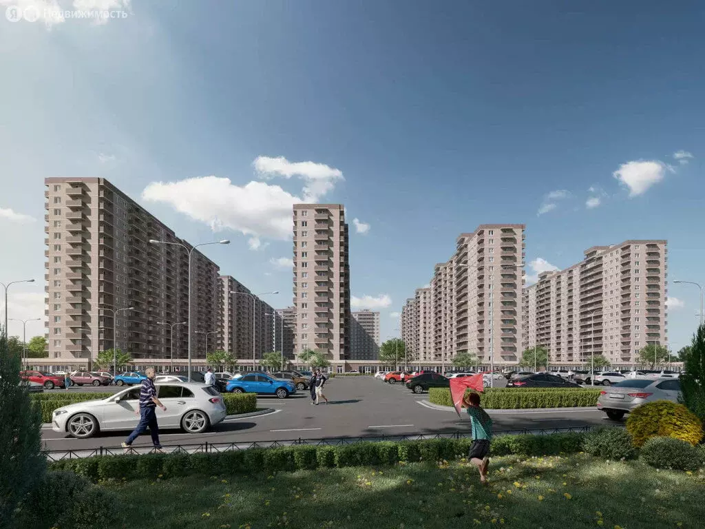 1-комнатная квартира: Краснодар, улица имени Героя Ростовского, 8к3 ... - Фото 1