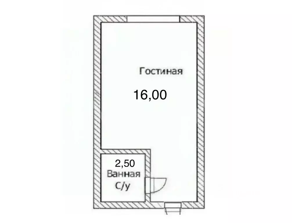 Студия Чувашия, Чебоксары просп. Мира, 8 (18.5 м) - Фото 2