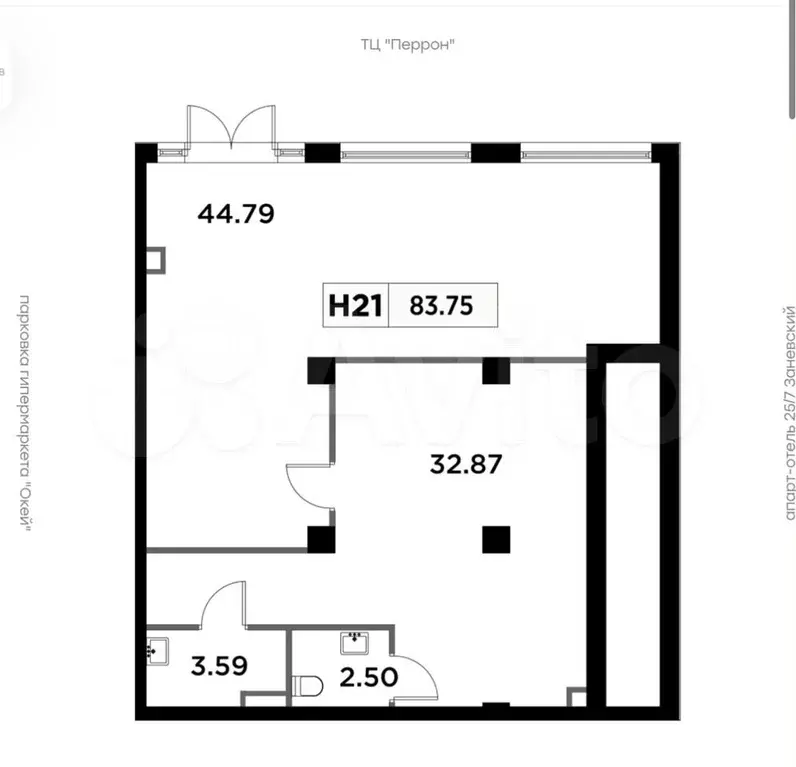 продажа помещения свободного назначения 80 м2 - Фото 0