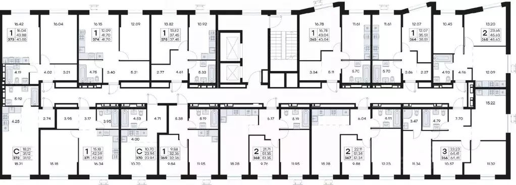 1-к кв. Приморский край, Владивосток Катерная ул., 31/2 (37.45 м) - Фото 2