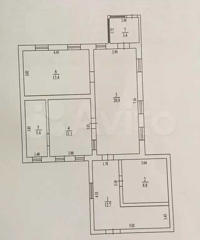 Дом 72,2 м на участке 4 сот. - Фото 1