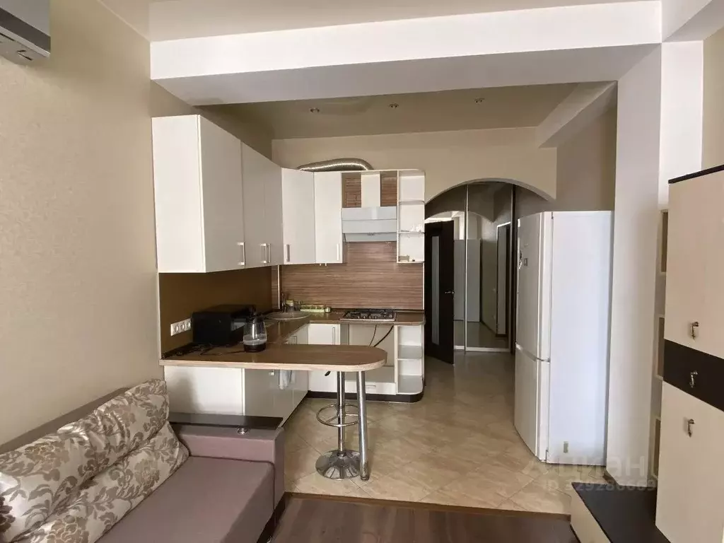 Студия Краснодарский край, Сочи Вишневая ул. (30.0 м) - Фото 1