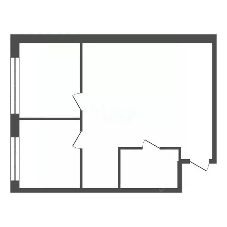 2-к кв. Калужская область, Совхоз Боровский с/пос, д. Кабицыно, ... - Фото 2