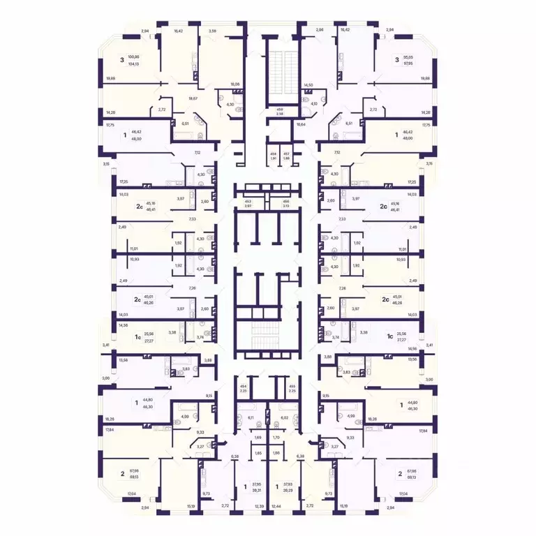 2-к кв. Новосибирская область, Новосибирск Северо-Чемской жилмассив, ... - Фото 1