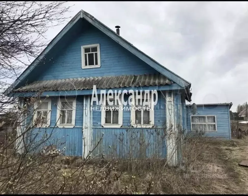 Дом в Ленинградская область, Лодейнопольский район, Алеховщинское ... - Фото 1
