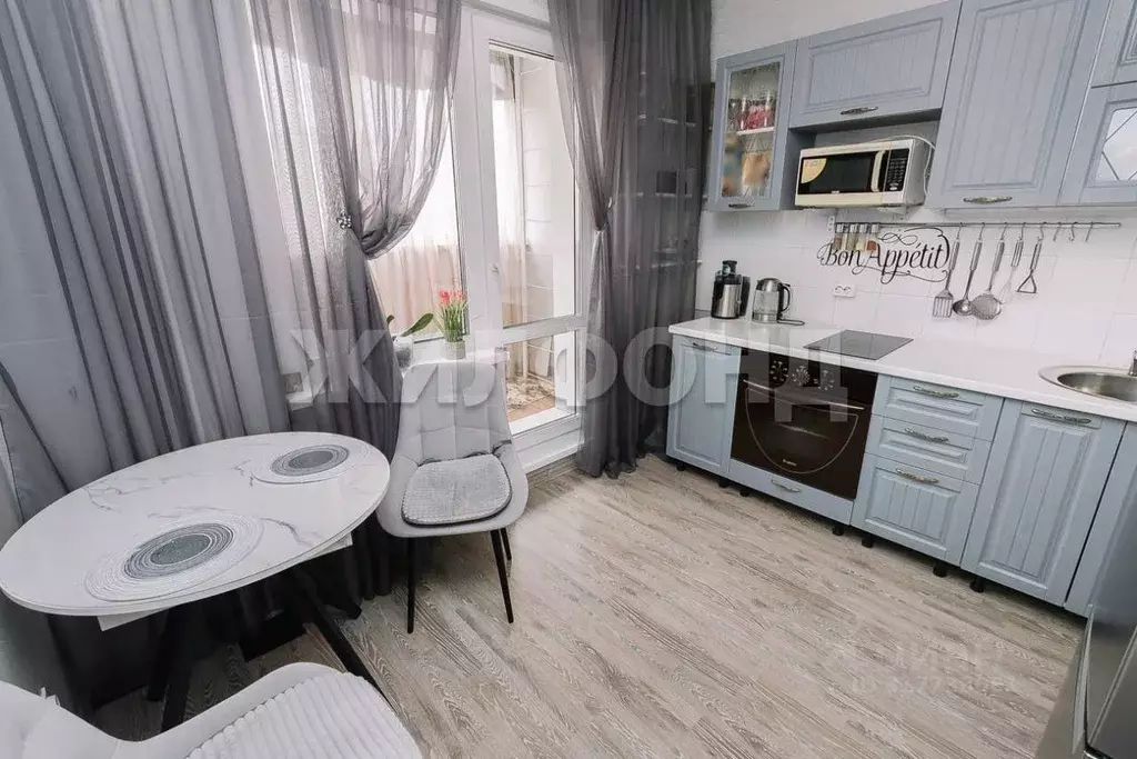 1-к кв. Новосибирская область, Новосибирск ул. Николая Сотникова, 2 ... - Фото 2