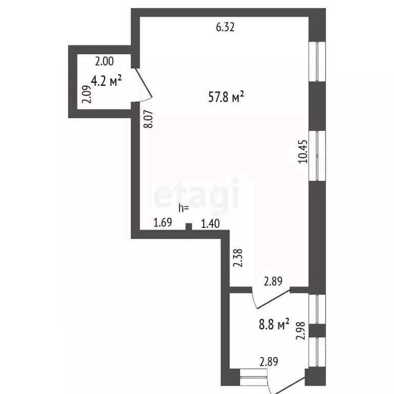 Помещение свободного назначения в Ямало-Ненецкий АО, Новый Уренгой ... - Фото 1