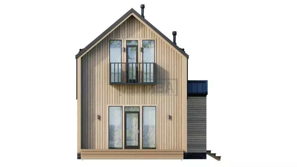 Дом в посёлок Водопадный, улица Ясная Поляна (86 м) - Фото 1