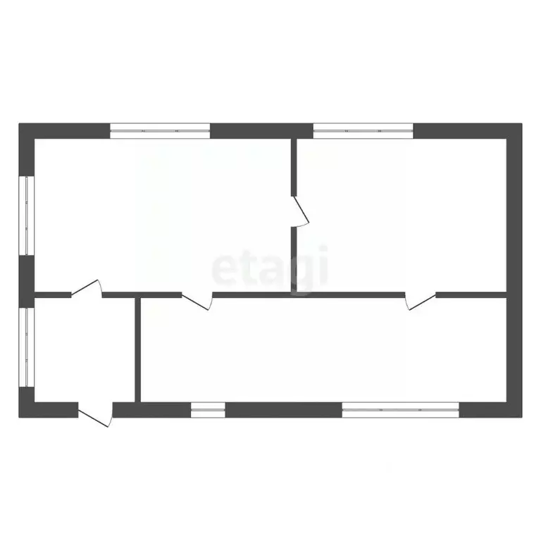 Дом в Челябинская область, Южноуральск Зеленая ул., 15 (66 м) - Фото 2