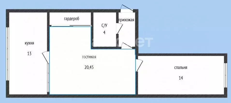 2-к кв. Дагестан, Махачкала ул. Ирчи Казака, 48Е (58.0 м) - Фото 2