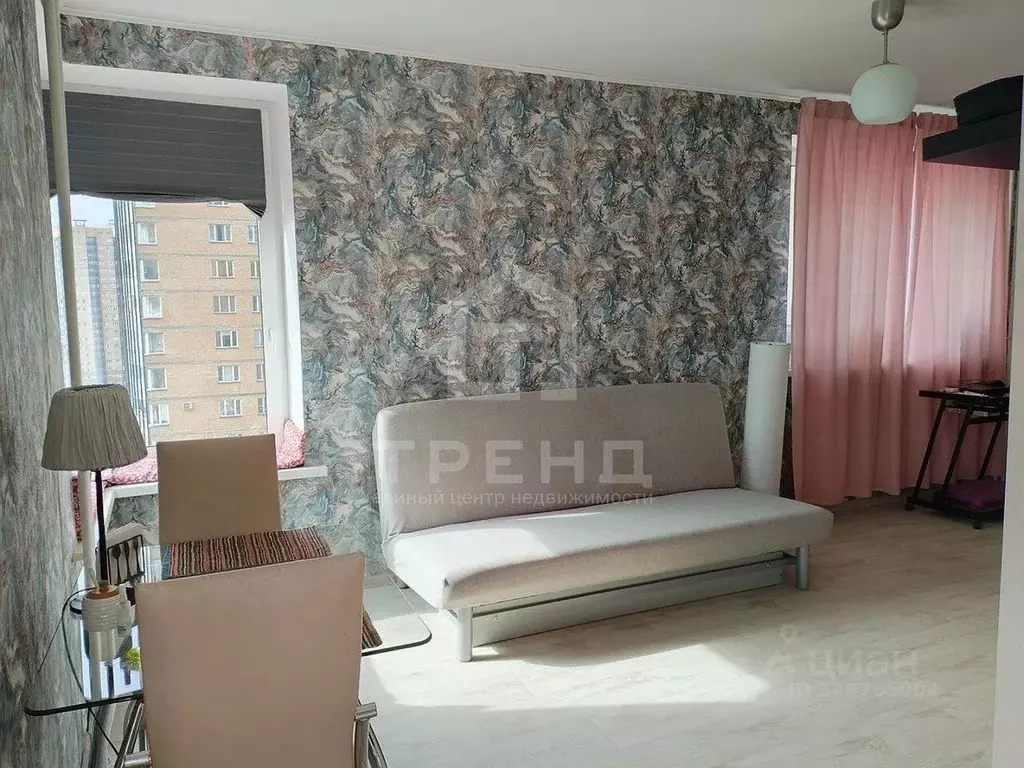 Студия Санкт-Петербург пос. Парголово, ул. Федора Абрамова, 4 (33.0 м) - Фото 1