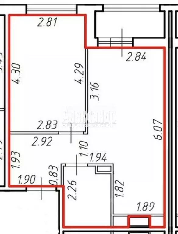 1-к кв. Ленинградская область, Мурино Всеволожский район, ул. Шоссе в ... - Фото 1