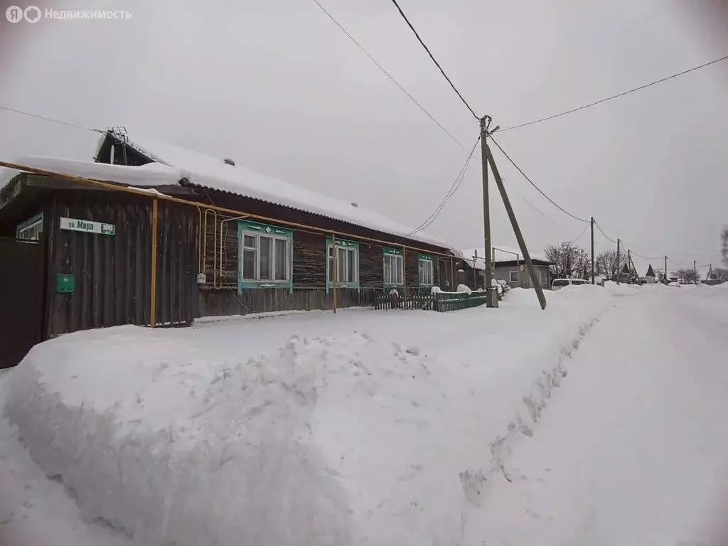 Дом в Свердловская область, Режевской муниципальный округ, село ... - Фото 1