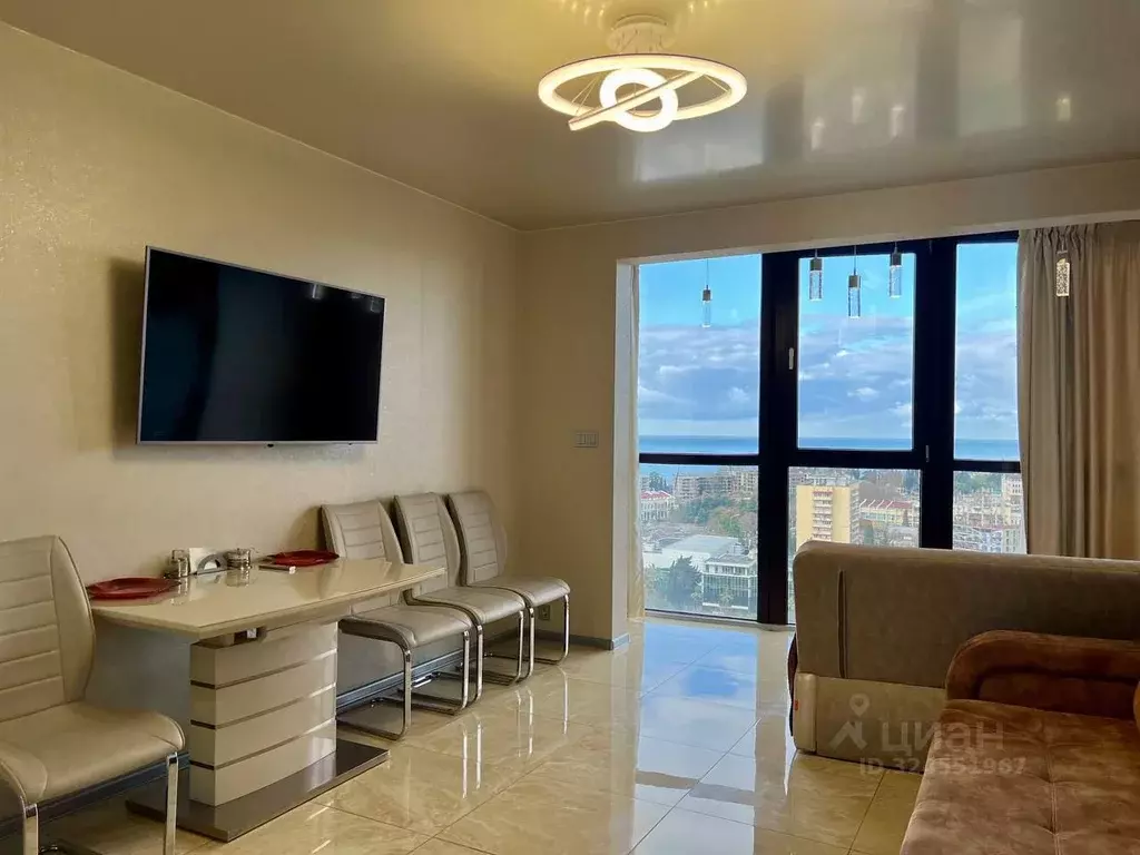 Студия Краснодарский край, Сочи Центральный мкр, ул. Войкова, 27 (30.0 ... - Фото 1