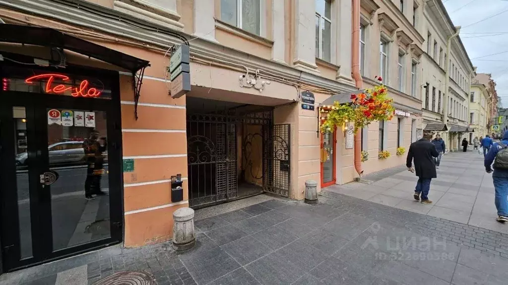 Помещение свободного назначения в Санкт-Петербург ул. Рубинштейна, 30 ... - Фото 2