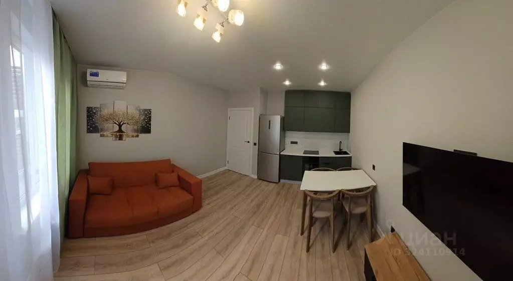 1-к кв. Краснодарский край, Краснодар Догма Парк мкр, ул. Марины ... - Фото 2