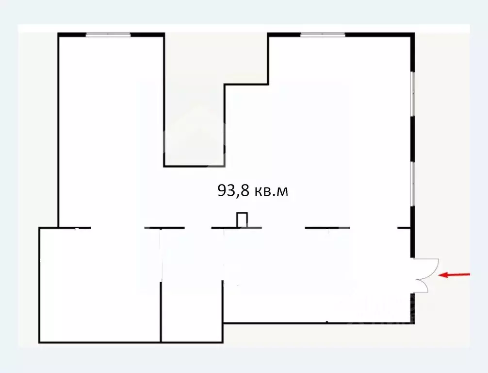 Помещение свободного назначения в Москва Люблинская ул., 72к3 (93 м) - Фото 1