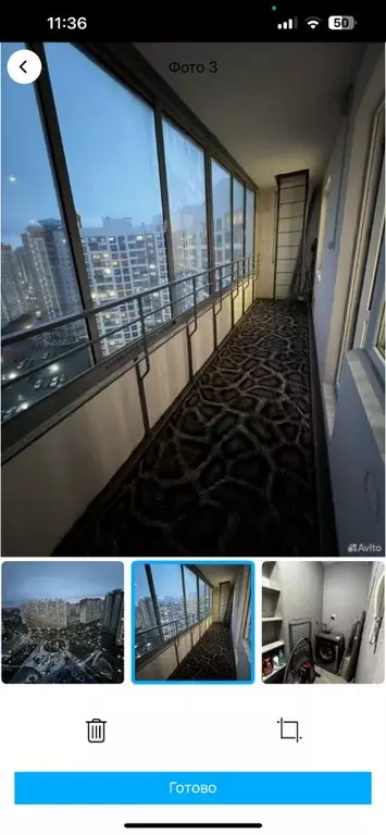 2-к кв. Томская область, Томск ул. Береговая, 25 (36.0 м) - Фото 2