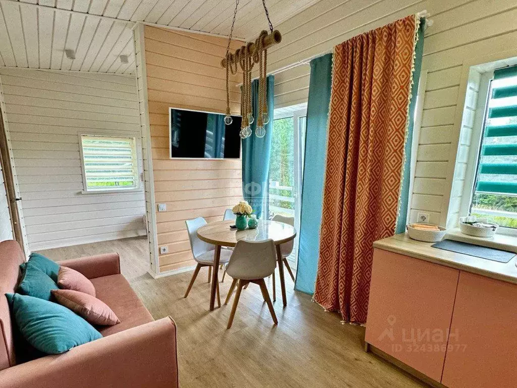 Дом в Карелия, Питкярантский муниципальный округ, пос. Ляскеля ул. ... - Фото 1