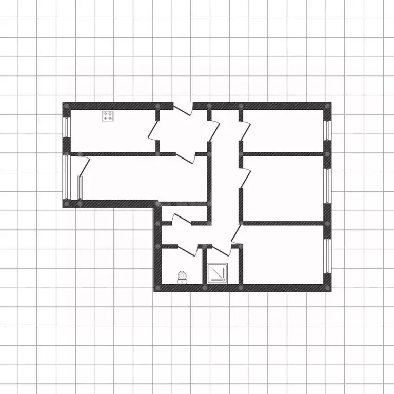 4-к кв. Смоленская область, Сафоново ул. Кутузова, 33 (76.4 м) - Фото 2