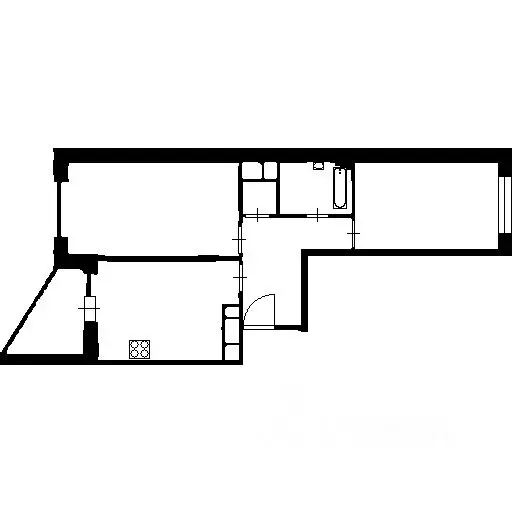 2-к кв. Московская область, Раменское ул. Крымская, 5 (65.0 м) - Фото 2