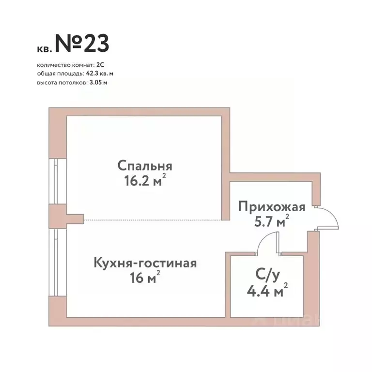 2-к кв. Новосибирская область, Новосибирск Флора и Фауна жилой ... - Фото 0