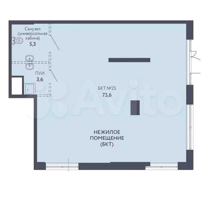 Угловое помещение на бульваре/ рассрочка, 82.5 м - Фото 0