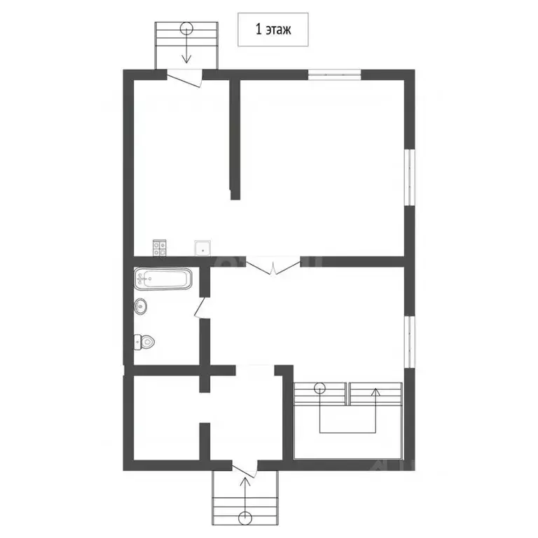 Дом в Тульская область, Тула Комбайновая ул., 14 (151 м) - Фото 2