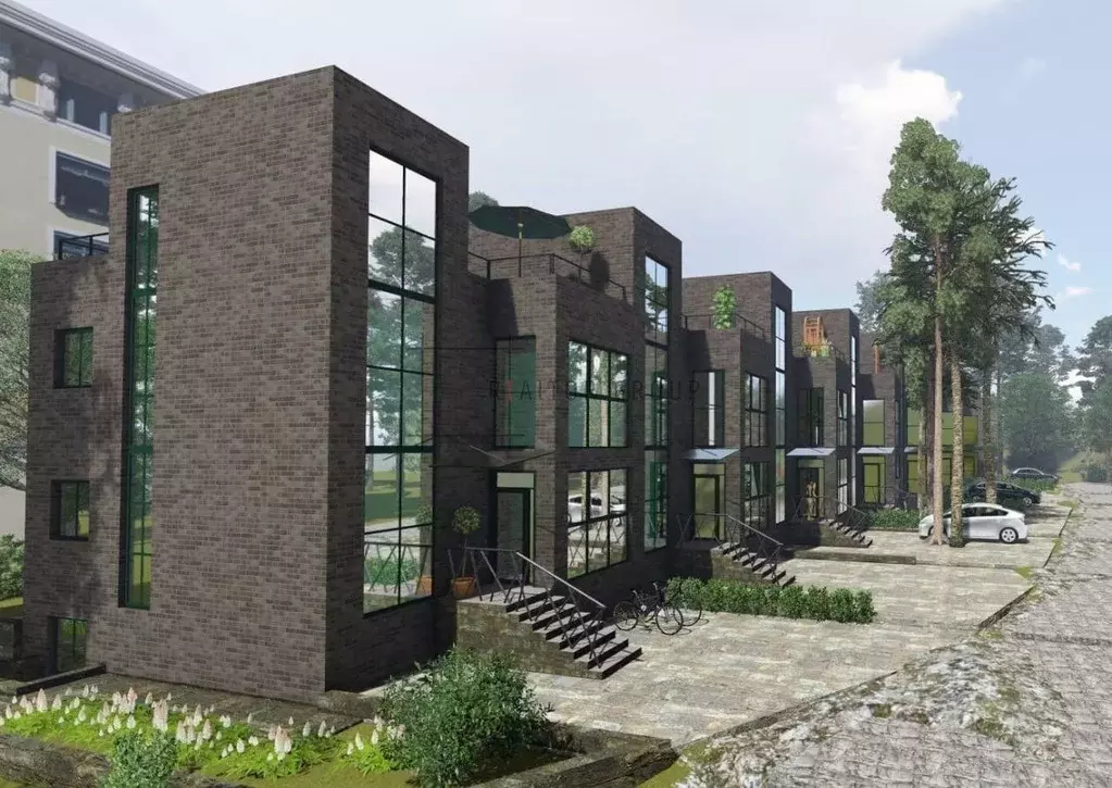 Таунхаус в Новосибирская область, Бердск Морская ул., 30 (150 м) - Фото 1