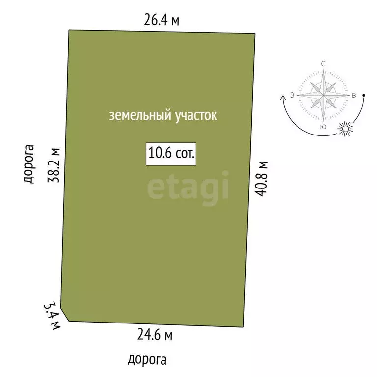 Дом в Тюмень, СНТ Автомобилист, Липовая улица (42 м) - Фото 1