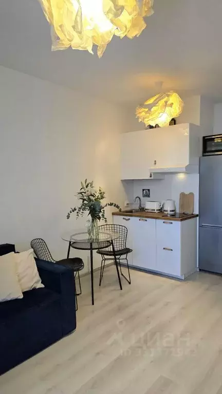 Студия Санкт-Петербург Уральская ул., 21к1 (23.7 м) - Фото 2