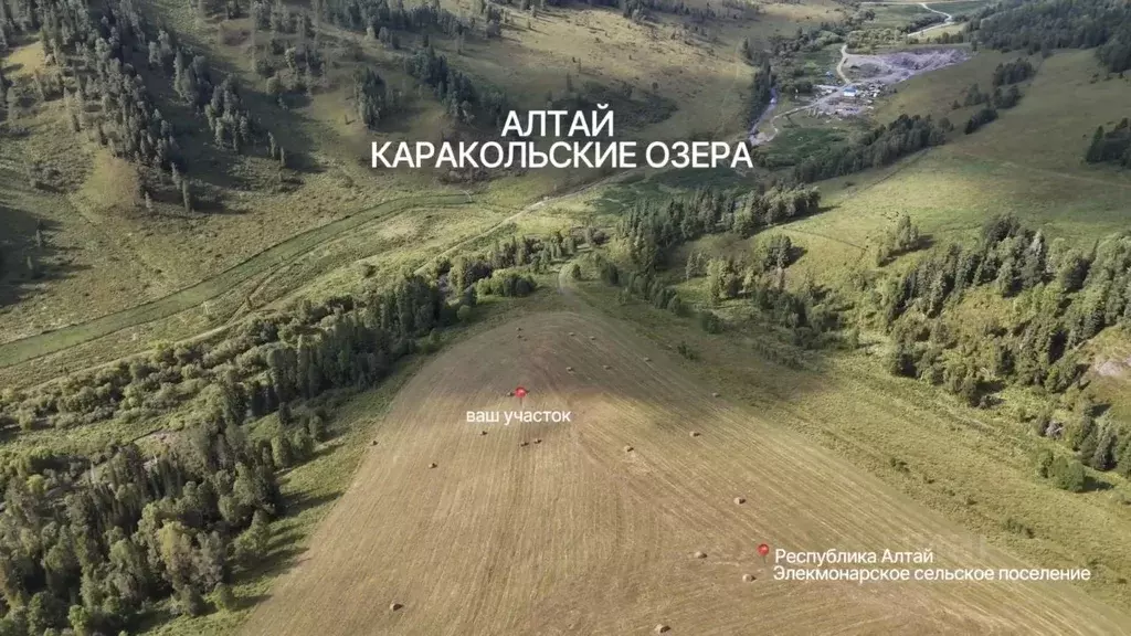 Участок в Алтай, Чемальский район, Элекмонарское с/пос, Седьмое Небо ... - Фото 2