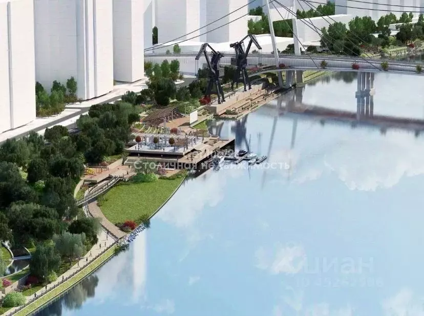 3-к кв. Москва Шелепихинская наб., 34к3 (80.7 м) - Фото 1