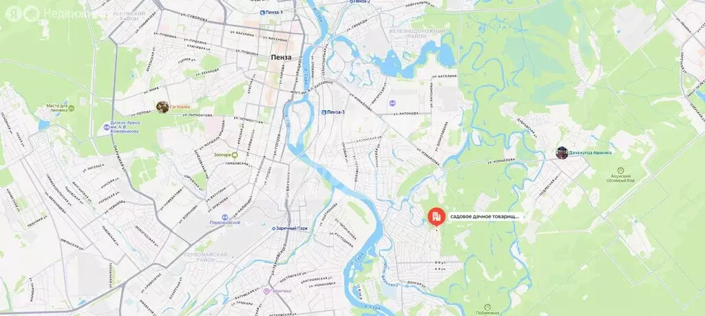 Участок в Пенза, садовое дачное товарищество Маяковец-1, 27 (7 м) - Фото 2