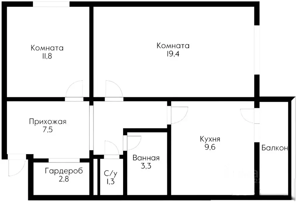 2-к кв. Краснодарский край, Краснодар Восточно-Кругликовская ул., 48/1 ... - Фото 1